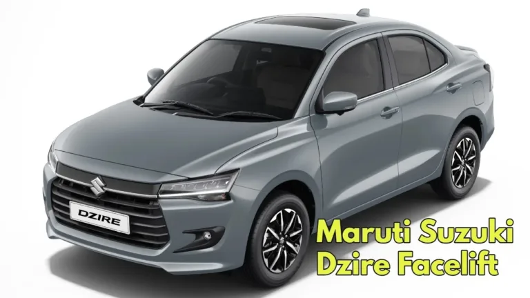 Maruti Dzire Facelift
