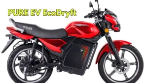 Featured image for: PURE EV EcoDryft: A Budget-Friendly Electric Bike with 171 km Range and EMI Options in Business category