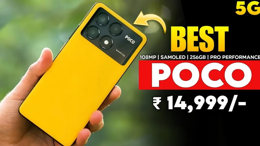 Top 3 Poco camera phones under 15,000