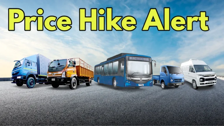Tata Motors and Ashok Leyland to Raise Commercial Vehicle Prices by Up to 3% Starting January 2025