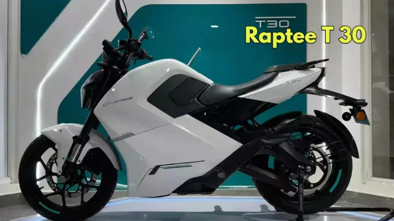 Raptee T 30: A Stylish Electric Bike with 150 Km Range and Cutting-Edge Features, Book Now