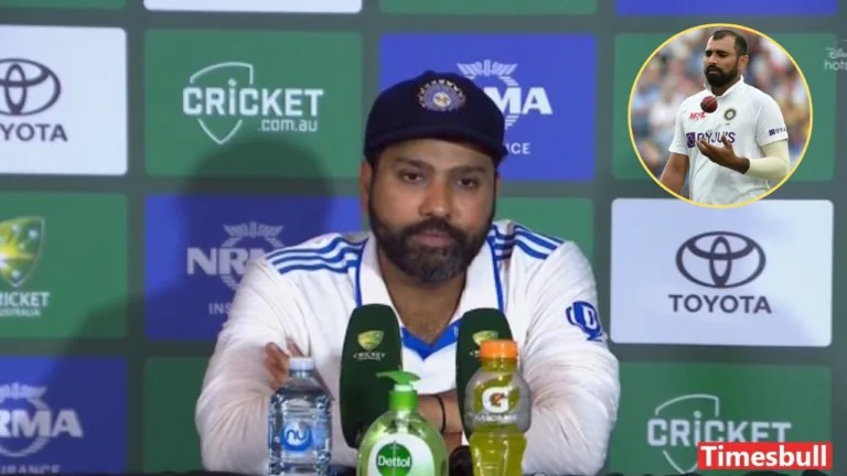 IND vs AUS: Rohit Sharma Clarifies Mohammad Shami’s Availability for Remaining Test Matches