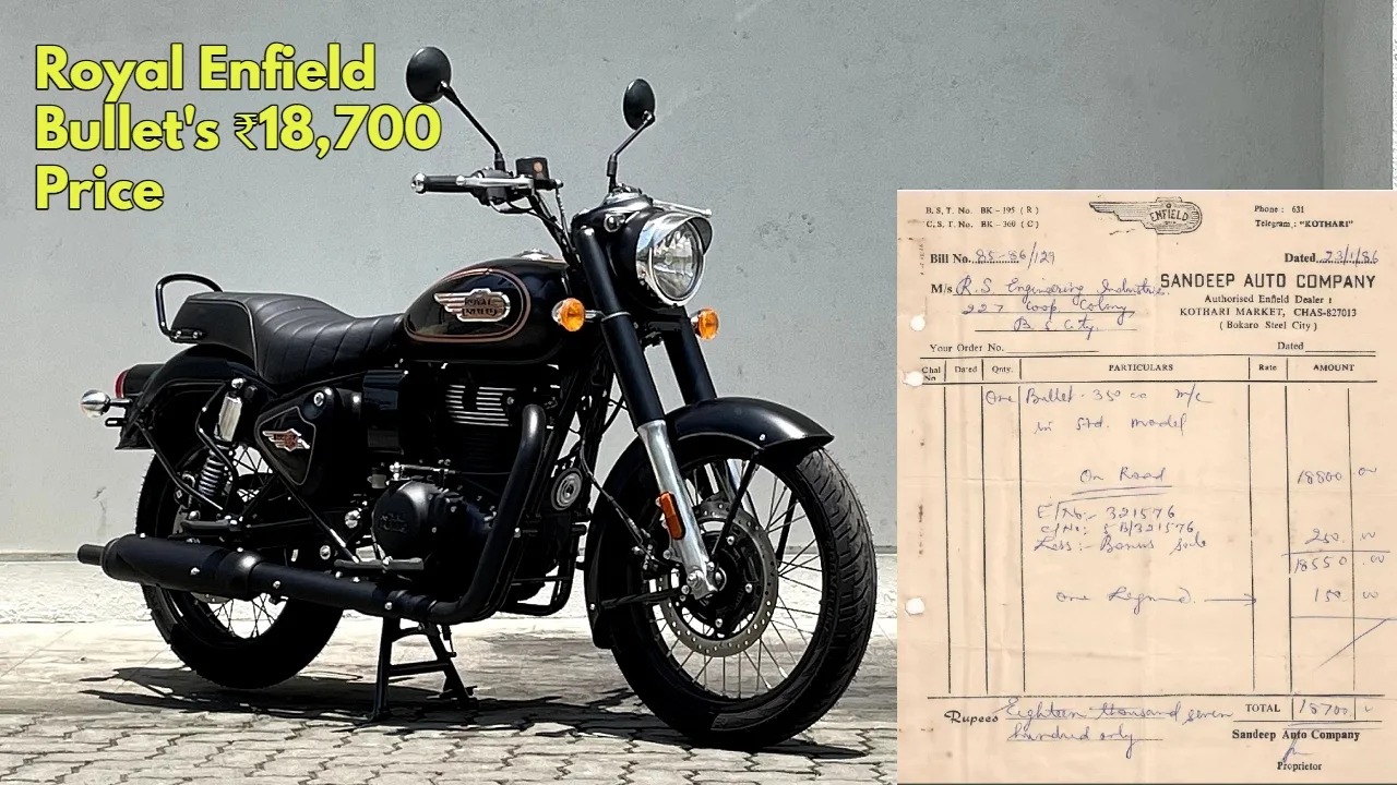 Royal Enfield Bullet for ₹18,700,...