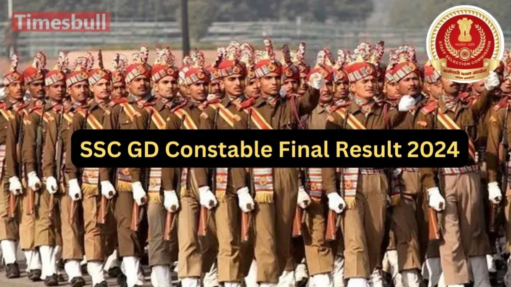 SSC GD Constable Final Result 2024: Over 46,000 Vacancies to Be Filled – Announcement Expected Soon