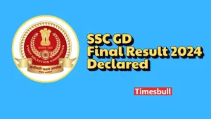 Featured image for: SSC GD Final Result 2024 Declared: Check Your Score Now with Just One Click in India category