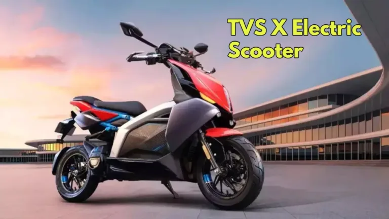 Experience 140 km Range with TVS X Electric Scooter’s Innovative Design, Book Now