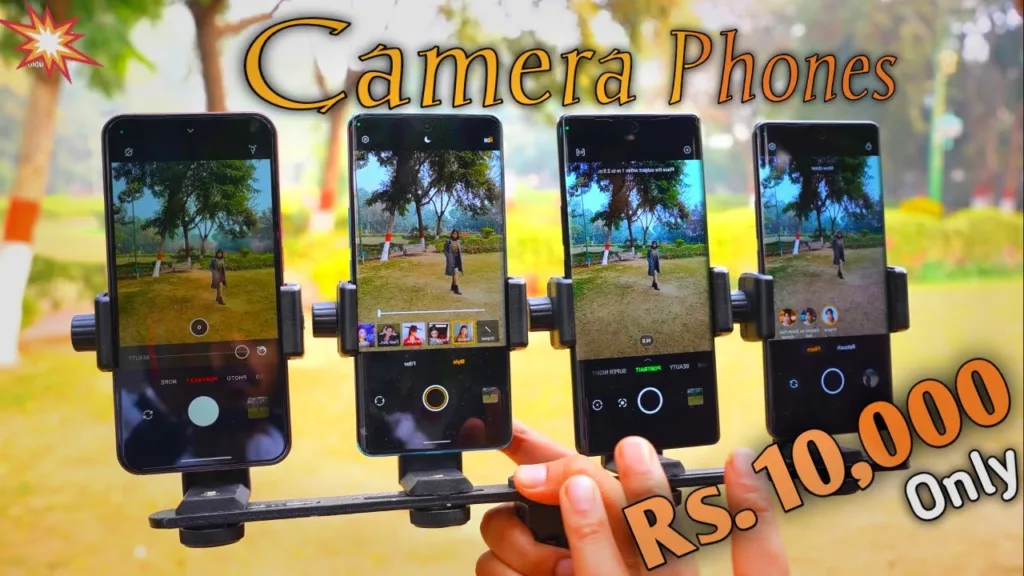 Top 5 camera phones under 10000 in December