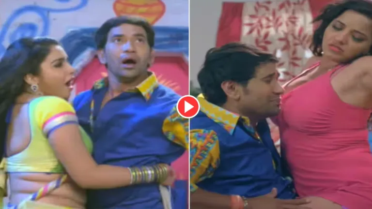 Bhojpuri Song: Amrapali, Nirahua, and Monalisa  Hot Romance in ‘Matha Fail Ho Gail’ Song Fire On Youtube, Watch Now