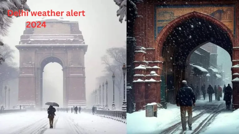delhi weather alert