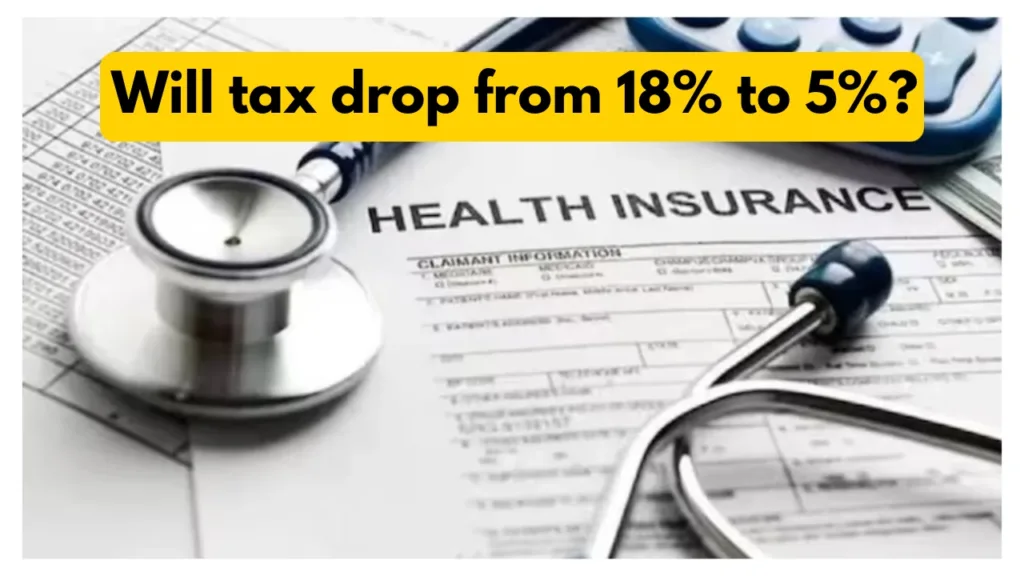 GST Council Meeting –  Rate cut on health insurance & online food orders! Will tax drop from 18% to 5%?