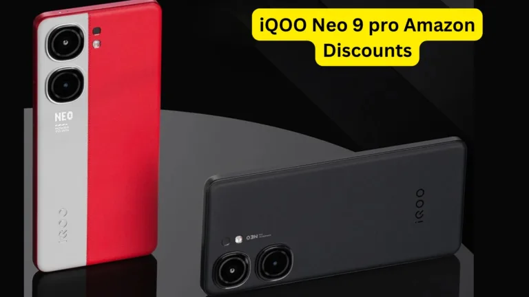 iQOO Neo 9 pro Amazon Discounts: Take advantage soon, powerful battery with 50MP