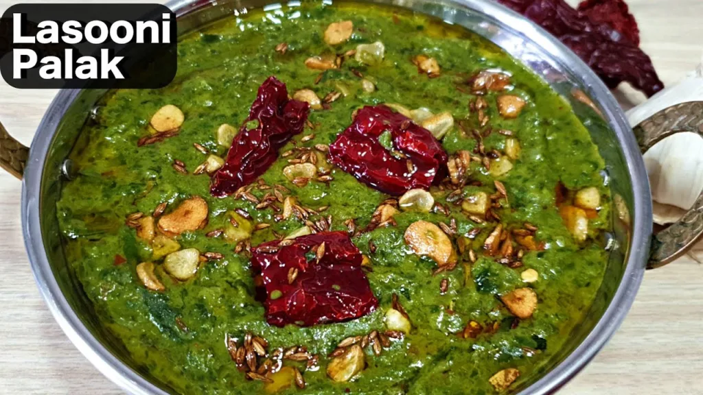 Lasooni Palak Recipe: Make delicious Lasooni Palak, whoever eats it will keep licking his fingers