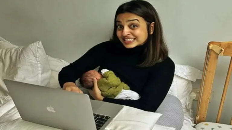 Bollywood Star Radhika Apte Shares First Picture with Newborn Daughter, Inspires Working Moms