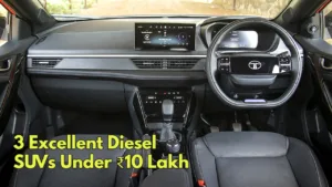 Featured image for: Top 3 Diesel SUVs for Mileage and Performance Under ₹10 Lakh, Book Now in Business category
