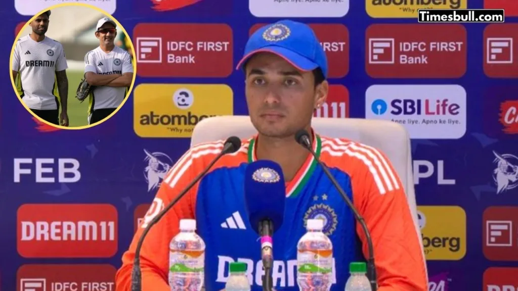 Abhishek Sharma on Team India Dressing RoomAbhishek Sharma on Team India Dressing Room