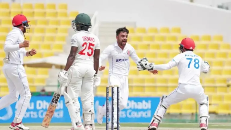 AFG vs ZIM: Afghanistan Defeat Zimbabwe in 2nd Test, Rashid Khan Destroys Zimbabwe with 11 Wickets