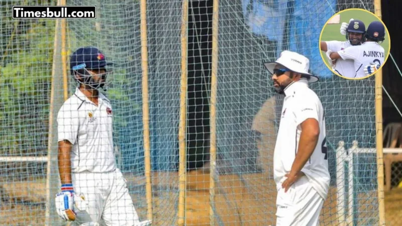 Ajinkya Rahane and Rohit Sharma