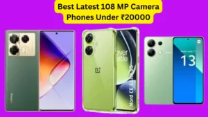 Best Latest 108 MP Camera Phones Under ₹20000