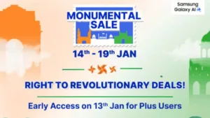 Featured image for: Republic Day Sale Starts on 14th January From Flipkart, Read Full Details Here in Gadgets category