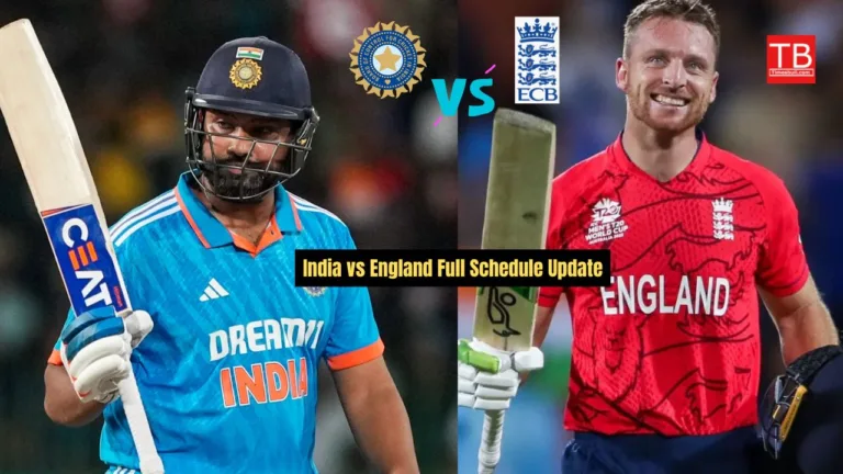 IND vs ENG: Complete Schedule for T20 & ODI Series—Match Timings, Venues, and All You Need to Know