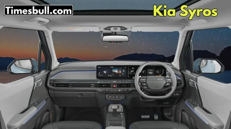 Kia Syros: Stylish Design, Advanced Features, and Impressive Performance