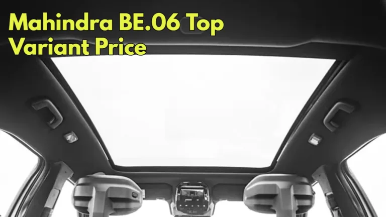 Mahindra BE.06: Top variant launched at ₹ 26.90 lakh, 682km range and futuristic design
