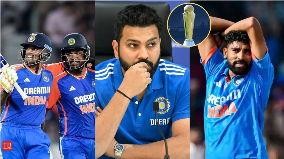 Major Players Who Missed Out on India's ICC Champions Trophy 2025 Squad