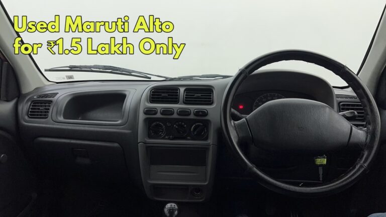 Get a Used Maruti Alto Under ₹2 Lakh: Affordable Family Car With Excellent Mileage, Buy Now