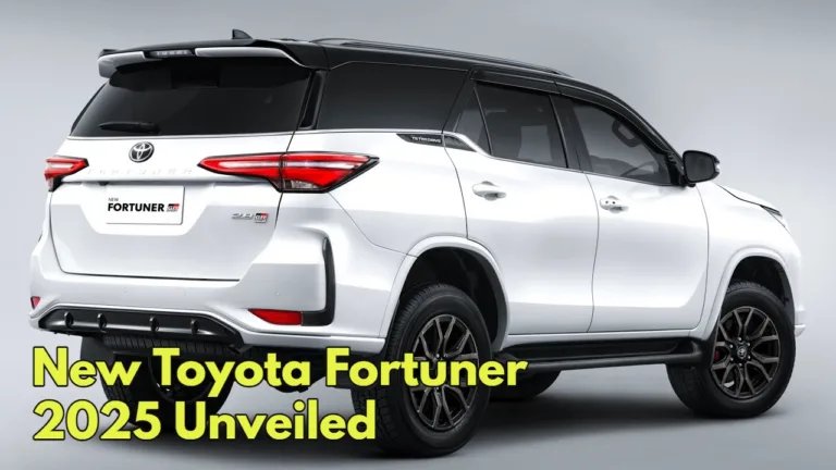 Toyota Fortuner 2025: Upgraded Interior and Advanced Features, Know Price
