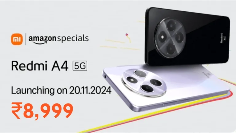 Redmi A4 5G Under Rs 10,000 from Amazon in India 2024