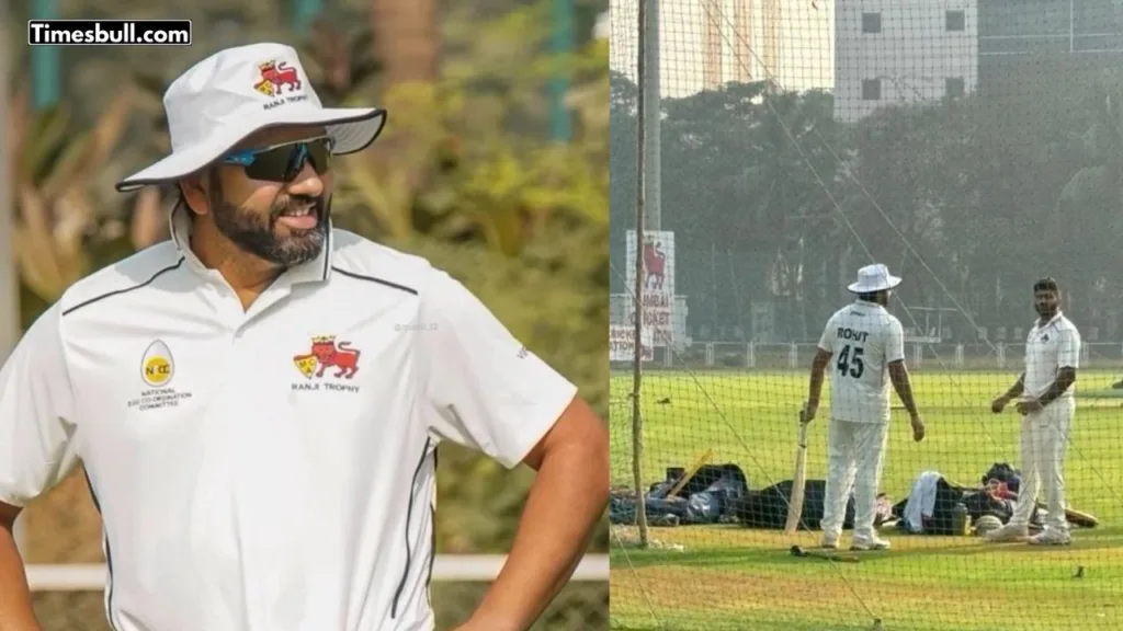 Rohit Sharma in Mumbai's Ranji Jersey