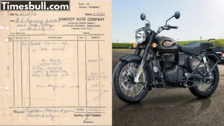 Do you know how much a Royal Enfield Bullet 350 cost back in 1986? You will not believe your eyes
