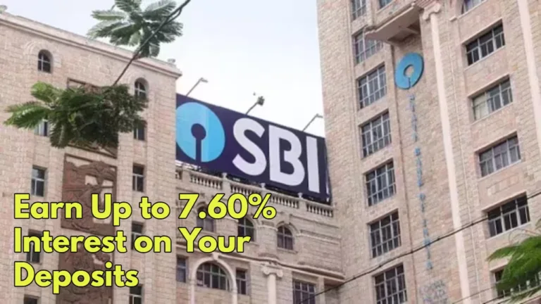 SBI Amrit Kalash FD: Earn Up to 7.60% Interest on Your Deposits, Special Benefits for Senior Citizens