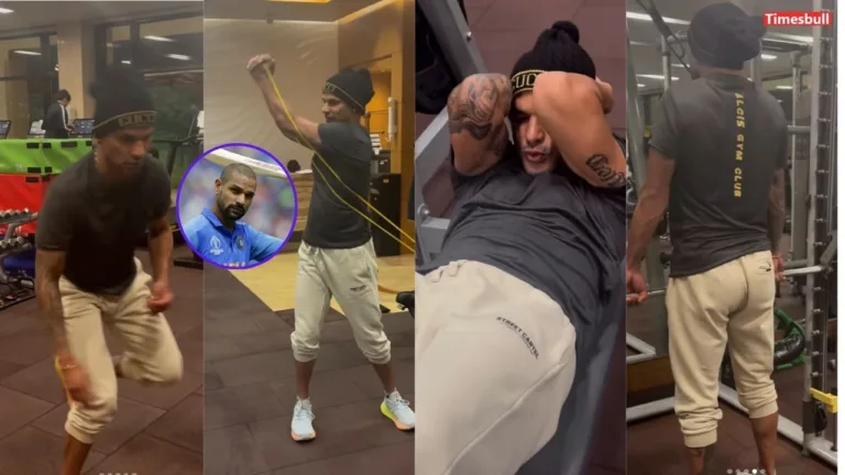 Shikhar Dhawan: Some Workout Videos of ‘Gabbar’ Went Viral, Is He Planning to Comeback in Indian Jersey?