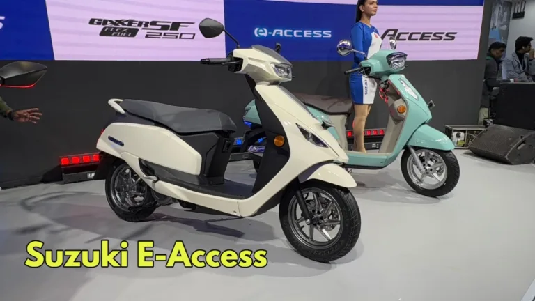 Suzuki E-Access: Company’s first electric scooter with stylish looks and powerful performance