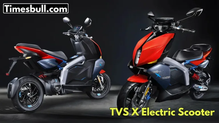 TVS X Electric Scooter: Premium Features and Performance Now on the Streets