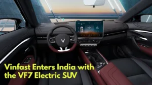 Featured image for: Vinfast VF7 Coming to India: New Electric SUV to Debut at Bharat Mobility Expo 2025 in Business category