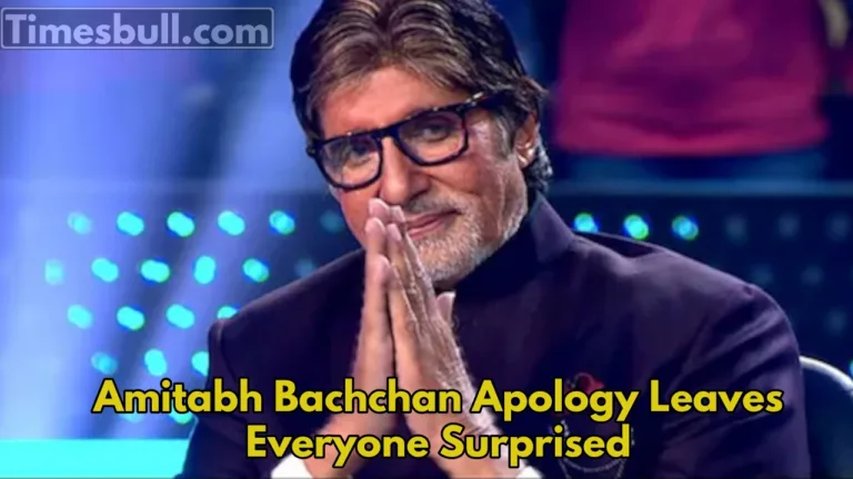KBC 16 Shocker: When Amitabh Bachchan Had to Say Sorry on KBC 16 – Know What Happened!