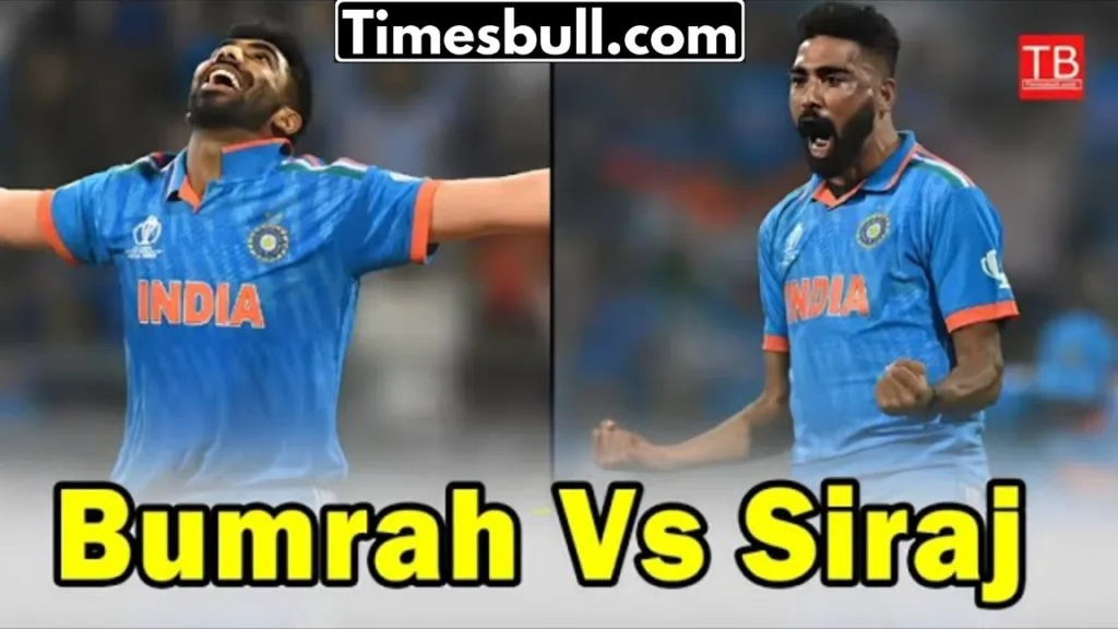 Jasprit Bumrah VS Mohammed Siraj: Comparison after 44 ODIs