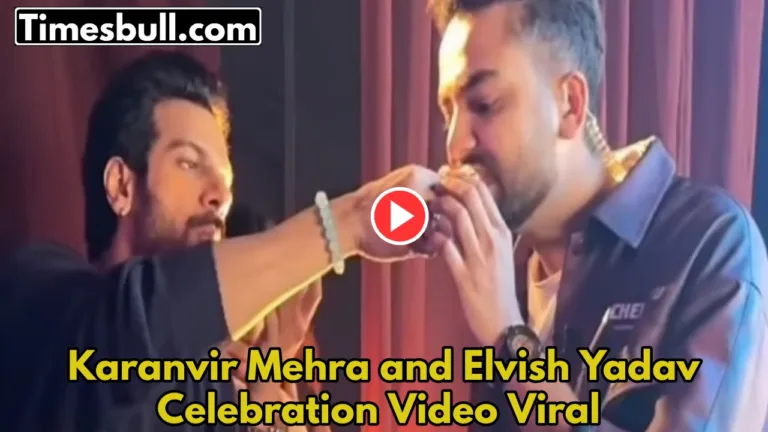 Viral Alert:  Bigg Boss 18 Winner Karanvir Mehra Celebration Video with Elvish Yadav Goes Viral On Social Media