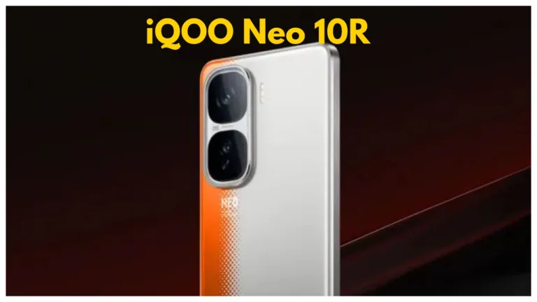 iQOO Neo 10R may be arrive with 6400mAh Battery in next month!