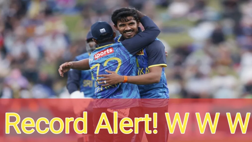 Maheesh Theekshana: W, W, W… First hat-trick of 2025