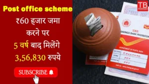 Featured image for: Post office schemes: deposit 60,000 and get rs 3,56,830 after 5 years, know how in Business category