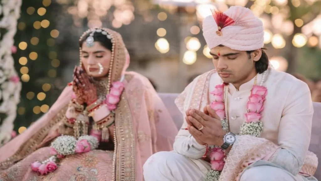 Neeraj Chopra Shares Wedding Photos, A Private Ceremony with His Family and New Beginnings