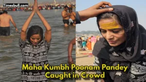 Featured image for: Maha Kumbh 2025: Poonam Pandey Faces Crowd Chaos, Rides Scooty to Sangam, Takes Holy Bath on Mauni Amavasya in Entertainment category