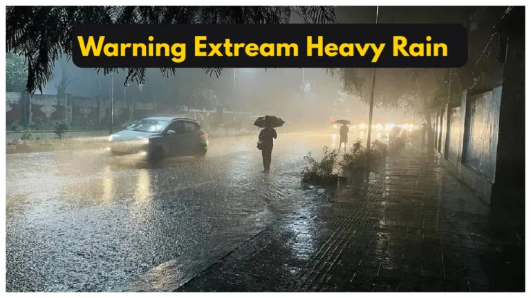 Weather Forecast – IMD Warning Extream Heavy Rain in 4 States next 24 Hours & 45 districts Yellow Alert