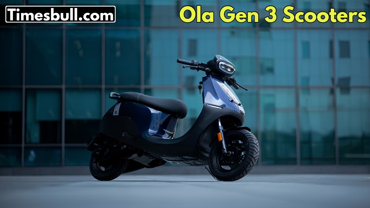 Ola Gen 3 Scooters: