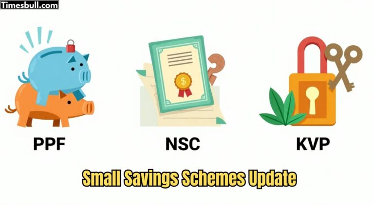 Small Savings Schemes: Government Announced New Interest Rates for PPF, NSC, KVP—Check Earnings Here