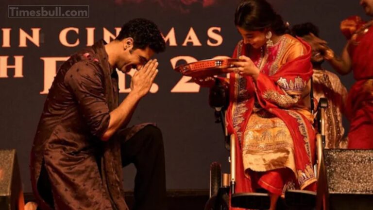 Vicky Kaushal Goes Down on His Knees for Rashmika Mandanna – Here’s What Happened Next!