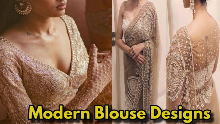Upgrade Your Saree Look with These Fancy Blouse Designs – Must-See Before Stitching!